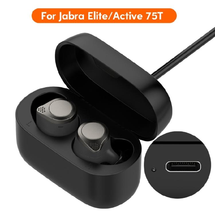 Přenosný nabíjecí pouzdro náhradní pro bezdrátová sluchátka Elite75T/Active 75T