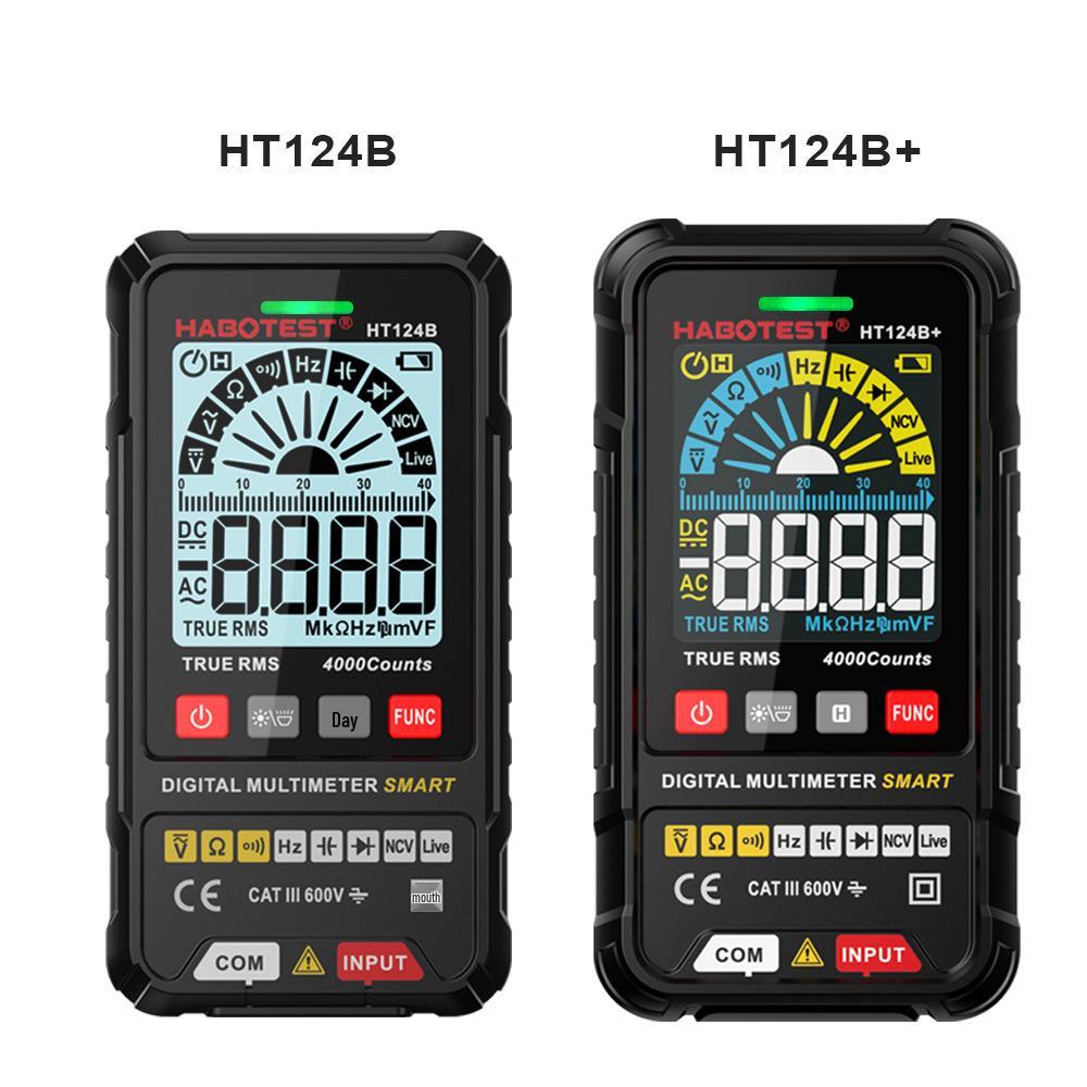 HT124A+/B+ Digital Multimeter: High Precision Voltage Meter for Home Use