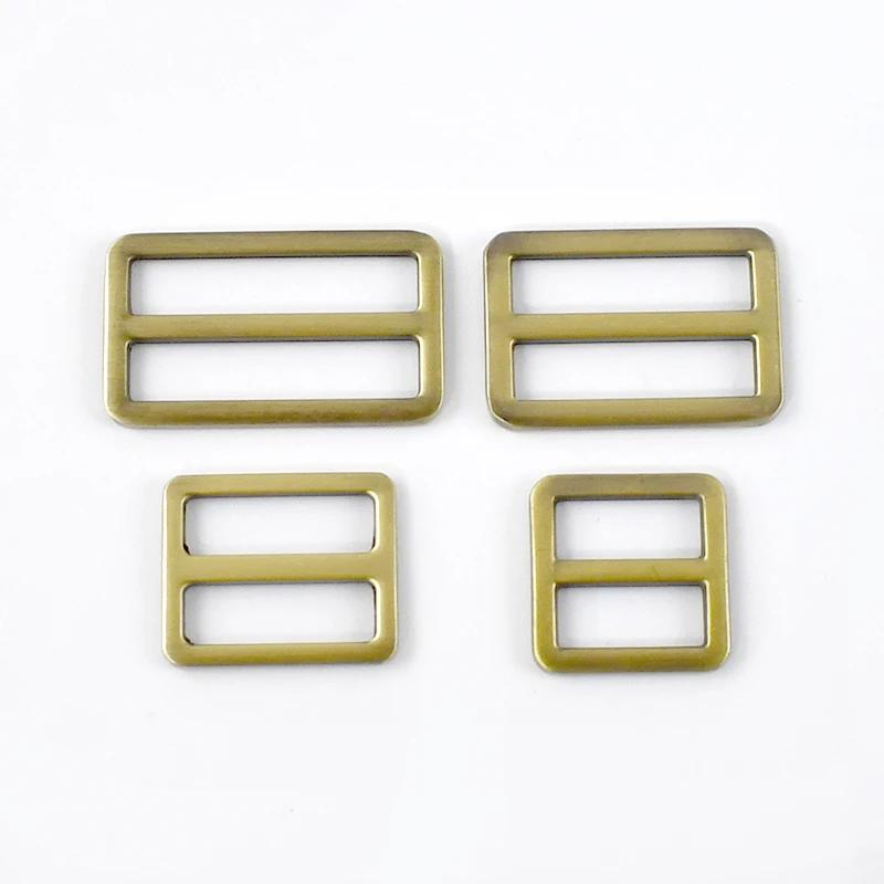 Meetee 20 stuks 20-50mm 16 kleuren metalen gesp webbing verstelgespen tasriem schuifring sluiting DIY leer hardware accessoires