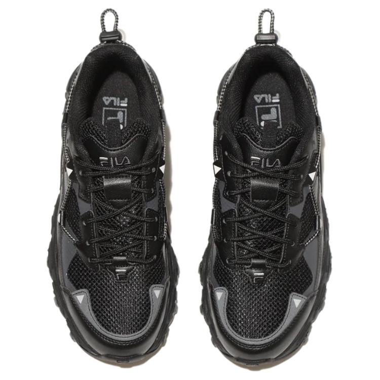 Men's Sneakers FILA FLUID V2 Casual Shoes Unisex Low-top Black