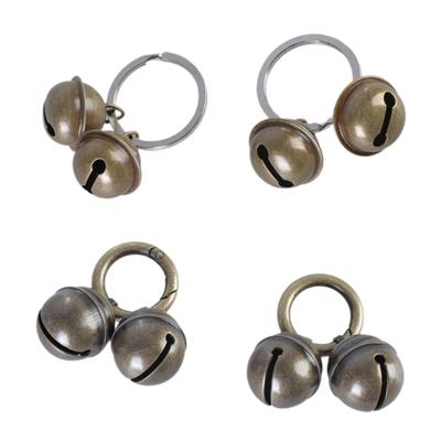 2pcs Elegant Brasses Pet Bells Handmade Lightweight Coppers Bells Vintage Bells Pet Pendants Accessories
