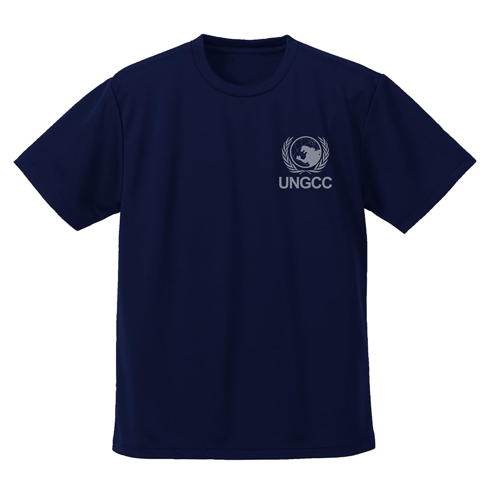 

COSPA Godzilla UN Countermeasures Center Logo Dry Navy Medium [Official] G-Force T-Shirt