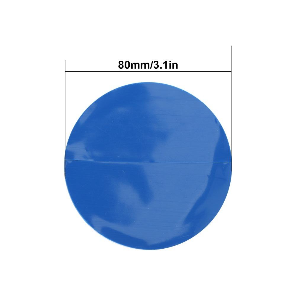 80PCS/36PCS Rubber Tire Repair Patch Clear Plastic Tub Tubeless Tire Patch  Tire Tread Repair