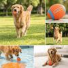 Ovale Form Quietschball Latex Hundekauspielzeug Interaktives Spiel Haustierspielzeug Für Katzen