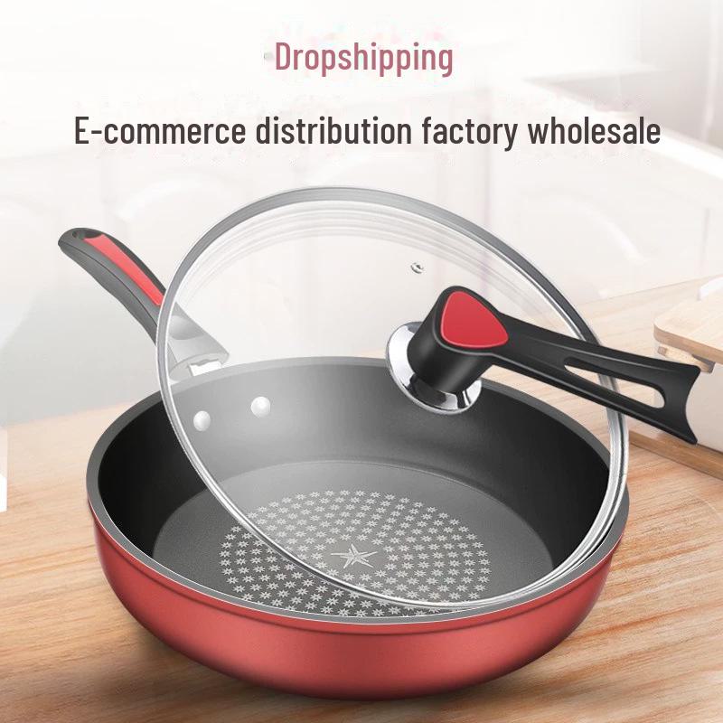 Poêle antiadhésive Crystal Diamond - Universelle pour cuisinières à induction et à gaz