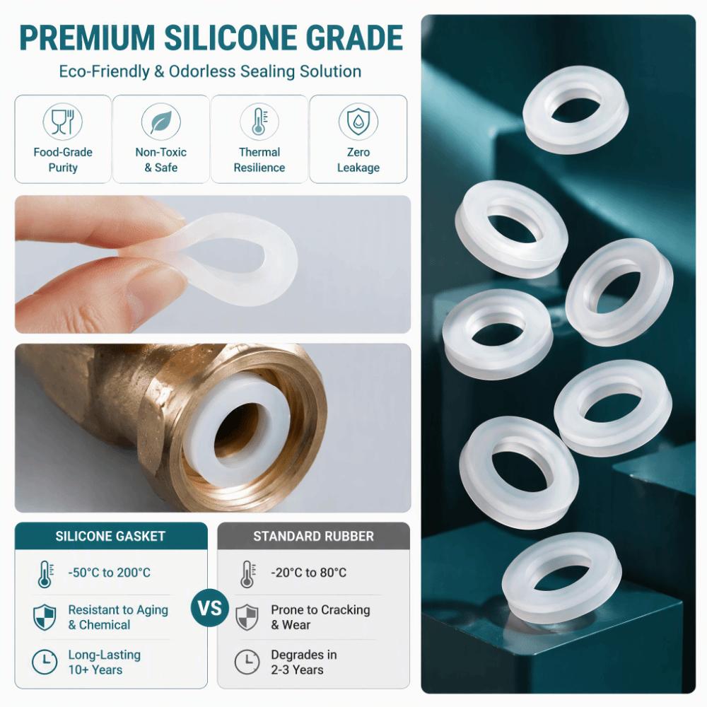 100pcs Precision O Ring Sealing Gaskets Durable Shim Washers Spacers For Flanges Valves