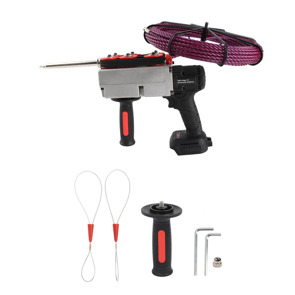 Electric Pipe Threader Brushless Motor Handheld Threading Machine for BL1830 BL1840 BL1850 Battery