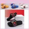 Pantoufles Eva Confortables pour Garçons Été Intérieur Bain Antidérapantes Semelle Souple Design Dessin Animé