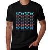 Pwhl Geometric Design Tshirt Basic Solid Tee For Daily Use