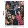 benjamin wadsworth photo collage Throw Blanket Decorative Sofas Thin Flannel Fabric Moving Blankets