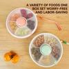 Spinning Snack Container, 360° Rotating ABS Large Capacity Rotating Snack Containers For Kids with Colorful Appearance