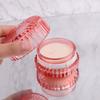 100ml Scented Candle Glass Shell Jar Pink Candle Cup for Candle DIY Atmosphere Gift Giving