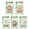 Dschungeltiere Handtaschen Safari Geburtstagsgeschenktüten Wild One Geburtstagsdekoration Dschungel Geburtstag Süßigkeitentüten Babyparty Deko