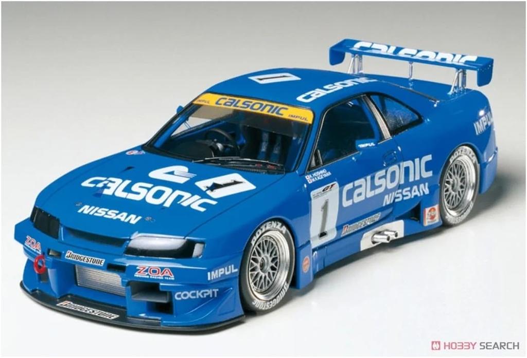Tamiya Sports Car Series 184 Calsonic Skyline R33 Plastic Model 24184 1/24 No. GT-R