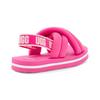 UGG Comfortable Thick Sole Cross Sandals Kids Sandals Carnation-Pink 1124914K-CRNT