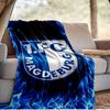 Magdeburg Flames Blanket Lightweight Ideal Bedding Blanket Perfect for Travel, Camping, Living Rooms, Offices, Sofas, Fan Christmas Gift