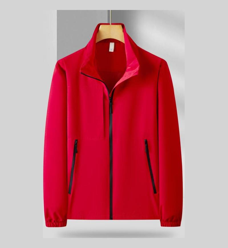 Pohodlná bunda Rushing Módní tenké modely unisex Větrovka z látek YG-999