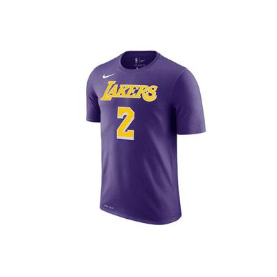 NBA Dri-Fit Lonzo Ball Sports Short Sleeve T-Shirt Men Tops Purple AR4888-552