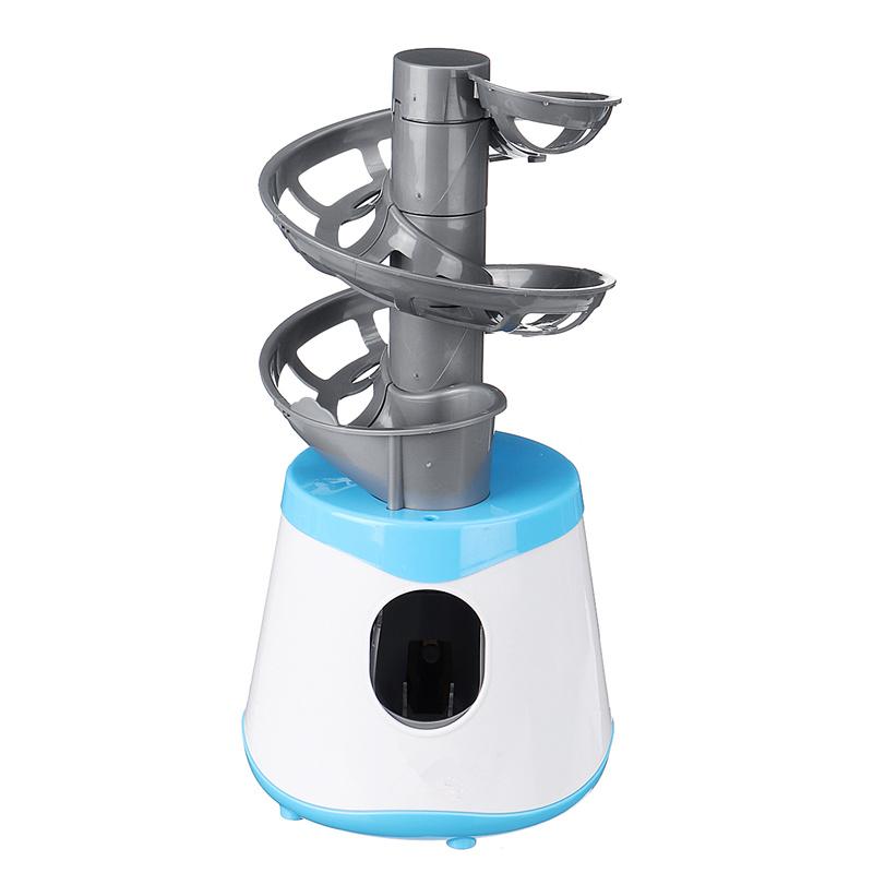 

ABS Мини Робот для настольного тенниса Родитель-ребенок Студент Отправитель Подающая машина Тренажер Подарок Ракетка Спорт Зеленый / Синий 15x15x30.5см синий