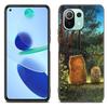 Custodia per Telefono Riccio nella Nebbia Per Xiaomi Mi 11 Lite NE 11i 10T 11T Pro A2 A3 Lite POCO F3 M3 M4 C31 X3 Pro NFC GT Cover Nera
