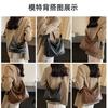 Simple And Large-Capacity Bag Women'S Autumn And Winter Fashion Chain One Shoulder Armpit Bag Retro Versatile Commuter Messenger Tote Bag