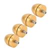 Lautsprecher Isolationsständer Füße Set Aluminiumlegierung Verstärker Basis Pads Audio Schockabsorptionspads Gold