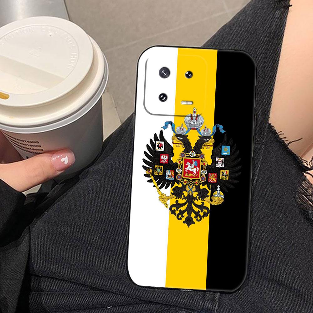 Russia Vintage Emblem Flag Cover Phone Case For Xiaomi 15 15T 14 14T 13 12T 11 11T POCO F8 F7 F6 F5 X7 X5 M6 M7 PRO Ultra Case