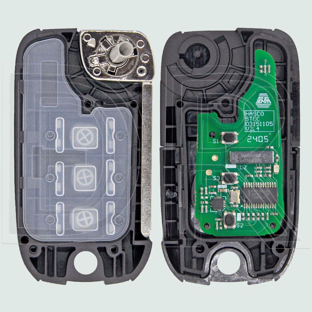 DR Original PCB ID47 PCF7953 Chip 433MHz Keyless Go Car Remote Key For Morris Garage MG MG5 ZS MG6 HS 2017 2018 2019