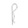 10 adet B Tipi Pin Klipsleri Çinko Kaplamalı Tutma Pinleri Yaylı Klipsler Saç Tokası (3*60mm)