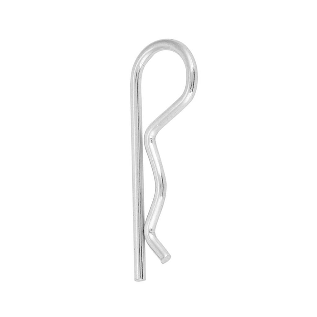10pcs B Type Cotter Pin Clips Zinc Plated Retaining Pins Spring Clips Hair Pin (3*60mm)