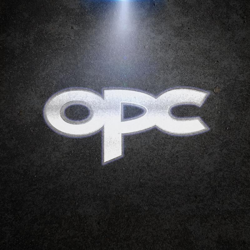 

OPC LINE Logo Wireless Courtesy Car Door Projector LED Welcome Lights For Opel Antara Mokka Zafira Astra Corsa Meriva Vectra 1PCS For 1 Door