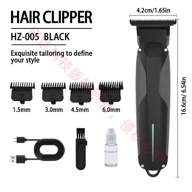 Shimi Digital Display USB Hair Clipper: Electric Hair Salon Tool and Shaver