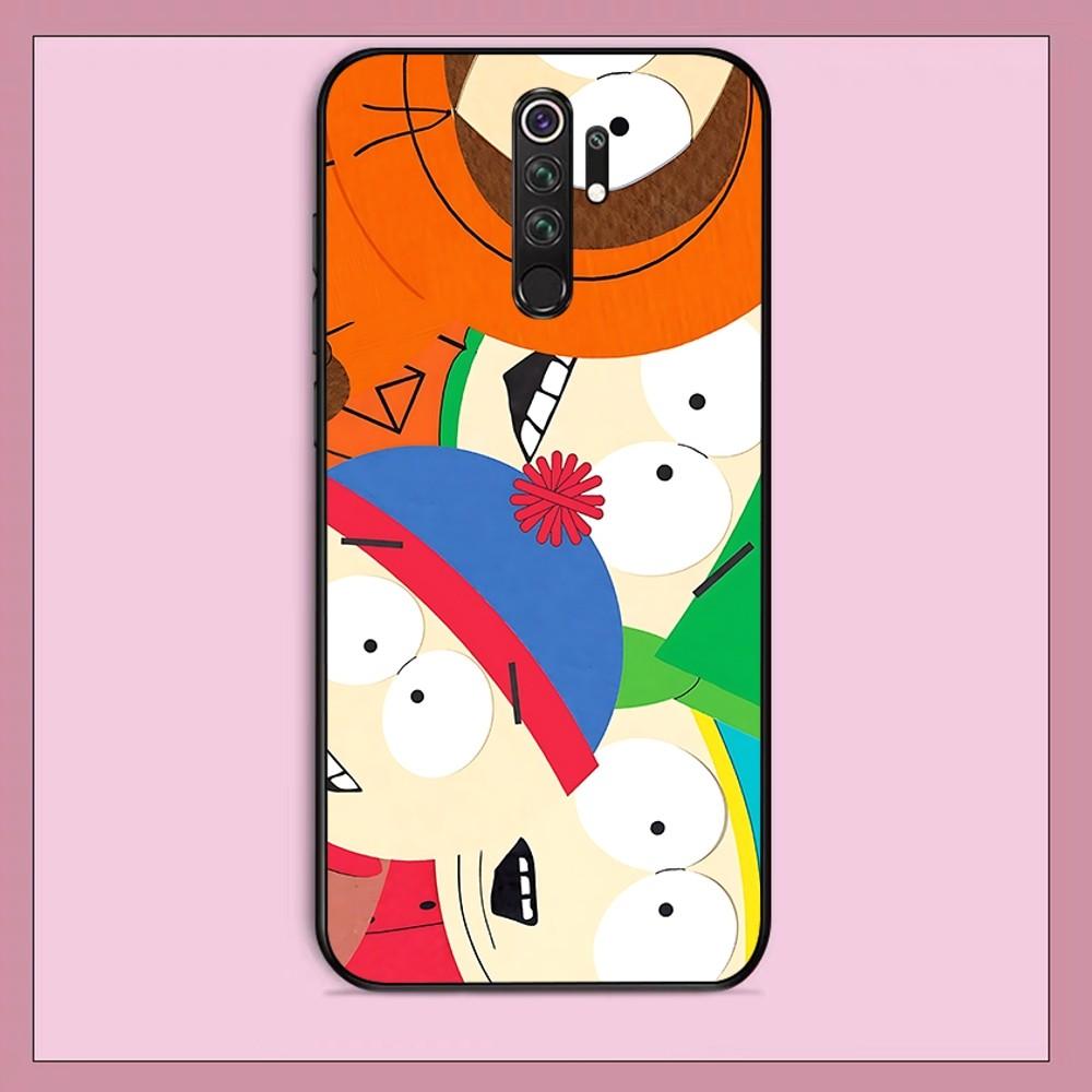 Cartoon Funny S-South-P-Park Phone Case For Redmi Note 4 X 5 A 6 7 8 T 9 9S 10 11 11S 11Epro Poco M3 Pro