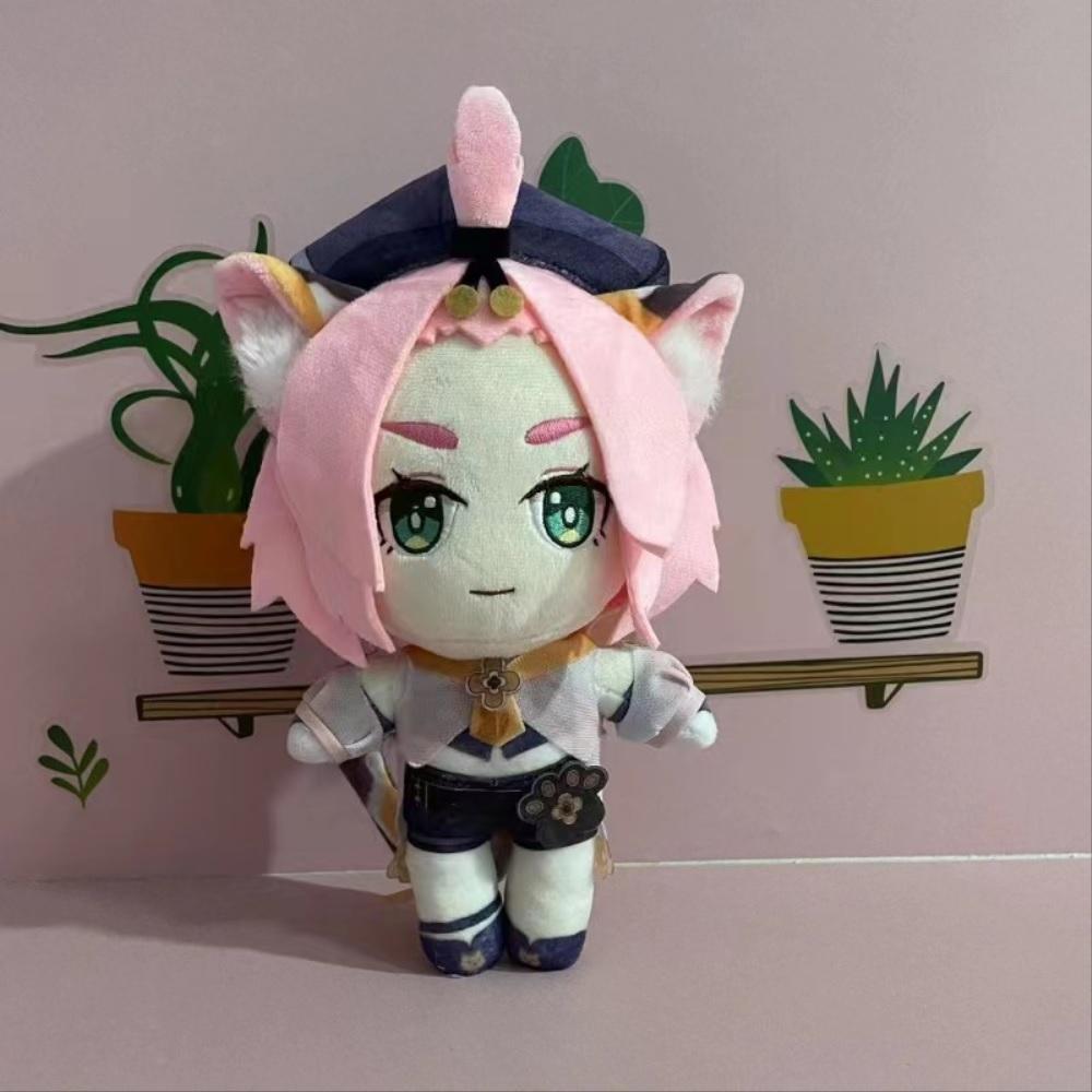Genshin Impact Plush Dolls Citlali Arataki Itto Bennett Al Haitham Raiden Shogun Klee Cartoon Anime Figure Soft Stuffed Toys