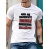 Übergröße Sommer-T-Shirt für Herren | Grafischer Druck mit Vorlagen für männliche Namen, Kurzarm, Rundhalsausschnitt, Lässige Oberteile für den Alltag, Große Größen