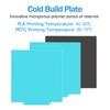 For Anycubic Kobra 2/ Kobra 2 Pro/ Kobra 2 Neo PEO PET Pei Build Plate  230x230mm Double Side Textured Sheet Smooth Heated Bed