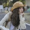 Summer Outdoor Mountaineering Hat For Men Women Sun Protection Bucket Cap Soild Color Drawstring Fisherman Caps Large Brim Visor