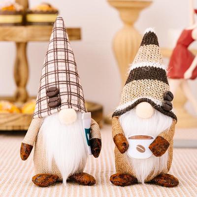 Haobei Faceless Rudolph Dwarf Coffee Goblin Lalka dekoracyjna