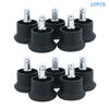 5/10Pcs Chair Caster Wheels Office Stopper Caster Glides Fixed Chairs Carpet Wheel Castors Accessories Foot Desk Stationary