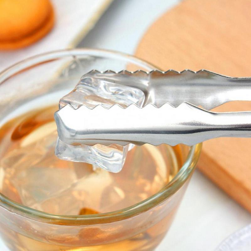 Stainless Steel Tongs Heavy Duty Locking Metal Food Tongs Food Grade Stainless Steel Ergonomic Grip Tong For Wedding Offices