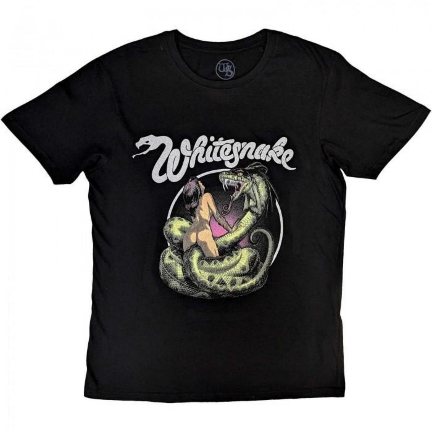 Whitesnake Unisex Adult Love Hunter Cotton T-Shirt S чёрный