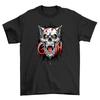 Gothic_29 Bloody Skull T-Shirt Mens Womens Tees Top - Darkly Hilarious! Unisex Printed Design, 100% C
