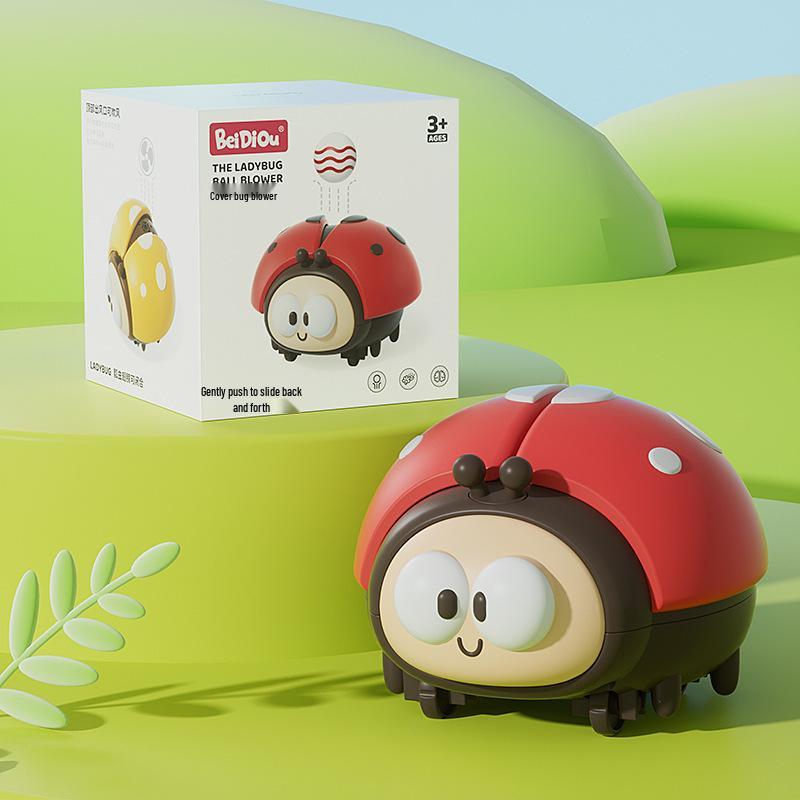 Children's Ladybug Hovering Ball Toy - Electric Indoor/Outdoor Educational Puzzle for Ages 3-6.