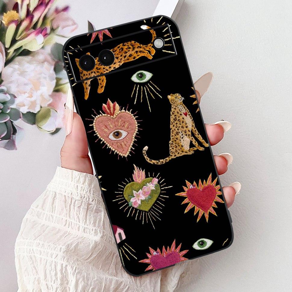 Luxury Painted Cover For Google Pixel 6A Case Soft Silicone Phone Case For Google Pixel 6A Google6A 2022 Back Cover 6.1"