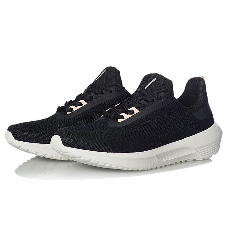 Li Ning Element Casual Shoes Women's Low Top Black ARBQ018-2