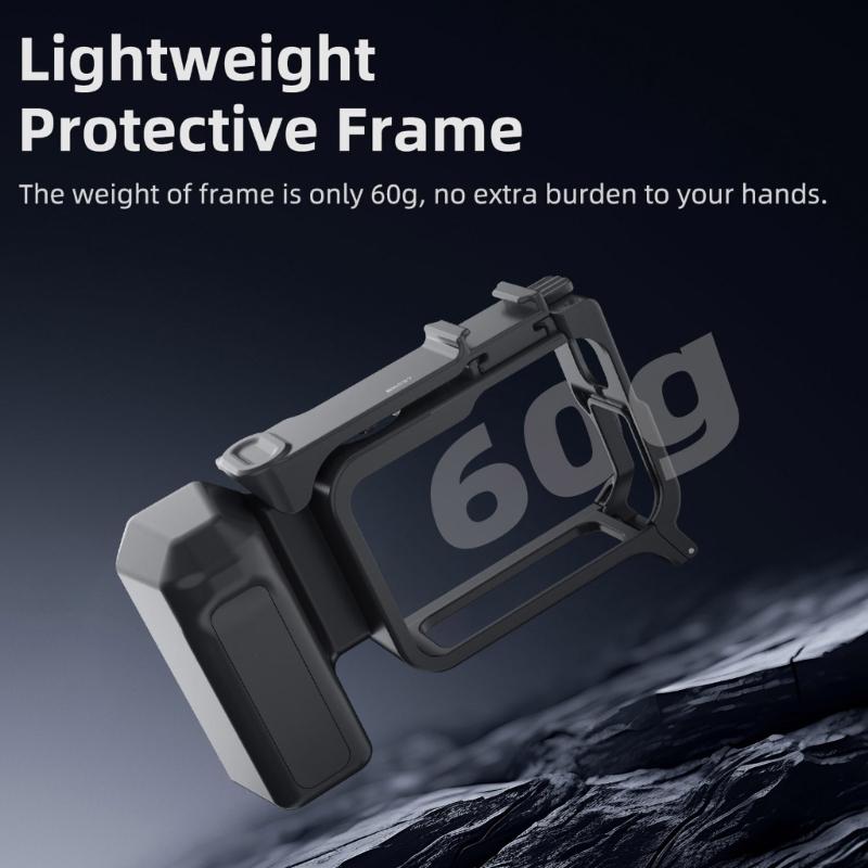 Portable Camera Stabilizer Handle Featuring Detachable Design And AntiDrop Wrist Strap Compatible for Pro2/1 Cameras