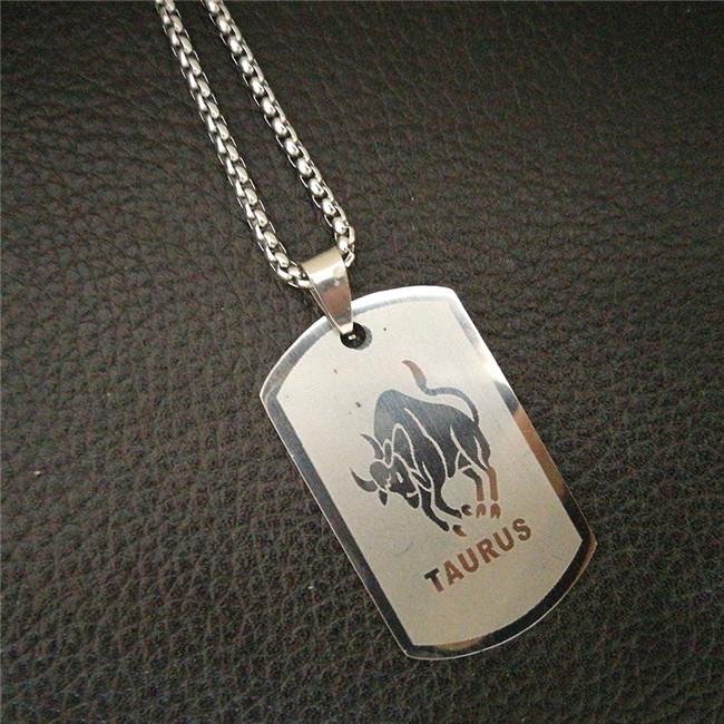 Skorpion 12 Konstelacji Naszyjnik Prezenty Urodzinowe Kolor Złoty Stal Nierdzewna Amulet Wisiorek Znak Zodiaku Biżuteria Collier