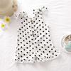 Kids Overalls Baby Girls Clothes Baby Rompers Kids Jumpsuit Summer Sleeveless Button 1-5Y Girls Outfits