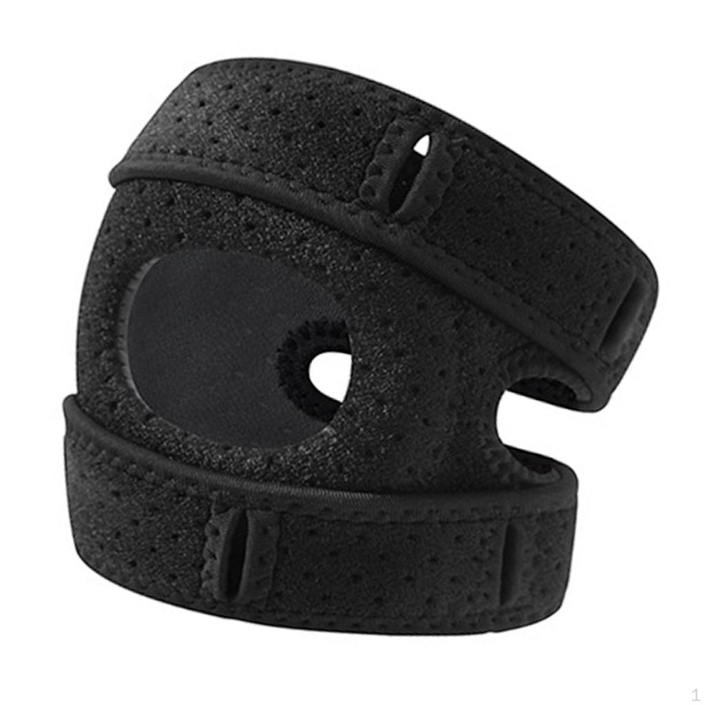 Adjustable And Comfortable Patellar Tendon Stabilizer Knee Brace, Protection for Riding