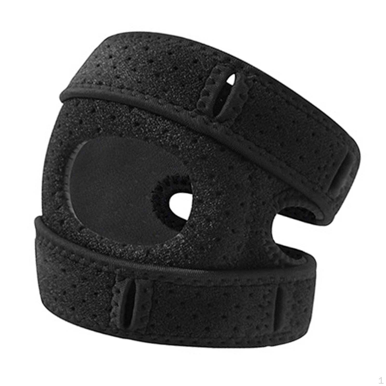 

Adjustable And Comfortable Patellar Tendon Stabilizer Knee Brace, Protection for Riding Kids чёрный